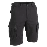 Spodnie męskie - spodnie bojówki krótkie US VINTAGE SHORSTS PREWASH BLACK-XXL - miniaturka - grafika 1