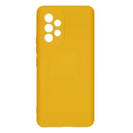 Etui i futerały do telefonów - Etui Samsung Galaxy A53 5G Silikonowe Półsztywne Miękkie w dotyku Delikatne żółte - miniaturka - grafika 1