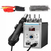 Lutownice - Rosfix Stacja Lutownicza Hot-Air Rosfix 858D + Grzałka Do Stacji Lutowniczej Hot-Air Rosfix 858D - miniaturka - grafika 1