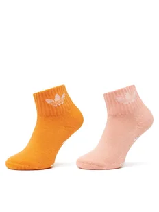 adidas Zestaw 2 par wysokich skarpet dziecięcych Anti-Slip JC8540 Kolorowy - Skarpetki dla dzieci - miniaturka - grafika 1