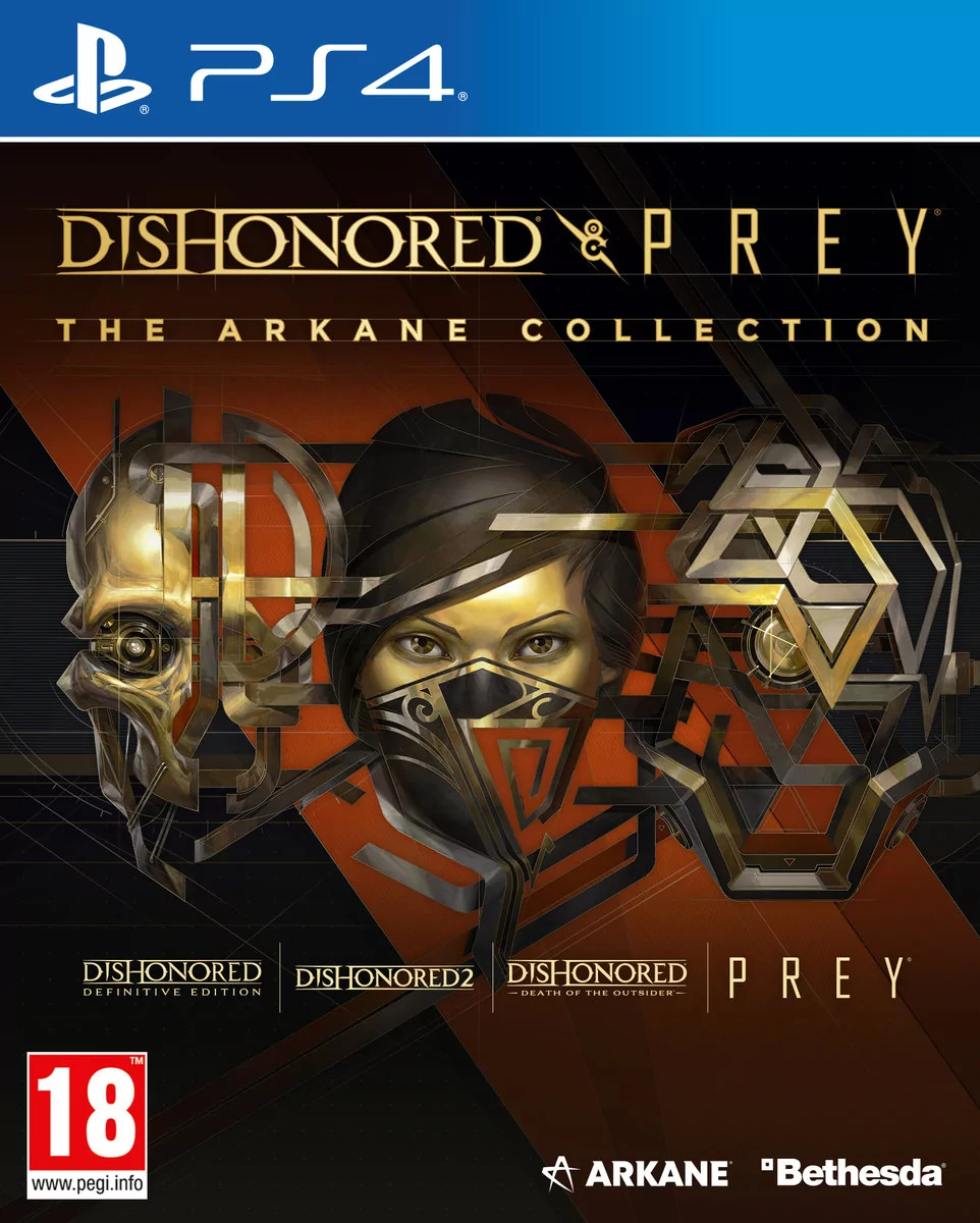 Dishonored and Prey The Arkane Collection GRA PS4