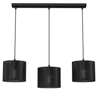 Lampy sufitowe - Lampa wisząca na listwie, trzy abażury LX 5239 z serii LOFT SHADE - miniaturka - grafika 1