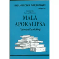 Lektury szkoła podstawowa - Biblios Biblioteczka Opracowań Mała apokalipsa Tadeusza Konwickiego - Danuta Wilczycka - miniaturka - grafika 1