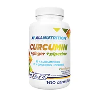 Witaminy i minerały - Allnutrition Curcumin+Ginger+Piperine Kapsułki, 100 szt. - miniaturka - grafika 1