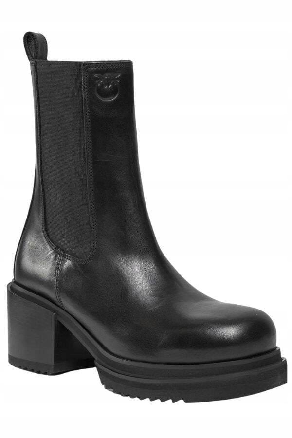 Botki damskie Parry Tronchetto PINKO 102319 A1D4 czarny - Shoes: 40