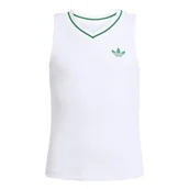 Koszulki i topy damskie - Dziewczęca koszulka adidas Tennis Climacool Tank Top Kids White 164 cm - miniaturka - grafika 1