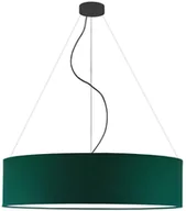 Lampy sufitowe - Lampa wisząca do jadalni PORTO fi - 80 cm - kolor zieleń butelkowa - miniaturka - grafika 1