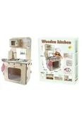 Zabawki AGD - Kuchnia drewniana - miniaturka - grafika 1