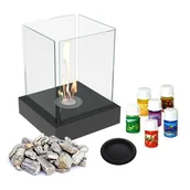 Biokominki - Kratki.pl Marek Bal Biokominek TANGO4 czarny zestaw mix GRATISY TANGO4/CZARNY/Z/MIX - miniaturka - grafika 1