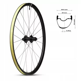 WTB Koło CZR i23x700 tył142x12 24 6 śrub Shimano - Koła rowerowe - miniaturka - grafika 1