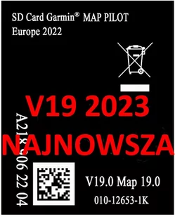 MAPA KARTA MERCEDES GARMIN MAP PILOT V19 2023 A218 KLASA A,B,C,E,CLA GLA,GLC,GLE - Mapy GPS - miniaturka - grafika 1