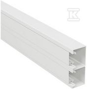 Kanały kablowe - Legrand Kanał instalacyjny KIO45 130x50 /zatrzaskowa/ biały 638040 /2m/ 638040 - miniaturka - grafika 1