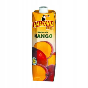Napój Mango Nectar de Mango Amazonia Fruit 1l - Soki i napoje niegazowane - miniaturka - grafika 1