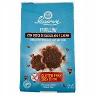 Ciastka - Ciastka bezglutenowe Frollini z czekoladą i kakao 200g Lazzaroni włoskie - miniaturka - grafika 1