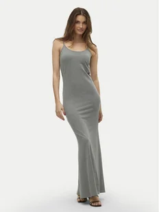 Vero Moda Sukienka letnia Sharon 10322285 Szary Slim Fit - Sukienki - miniaturka - grafika 1