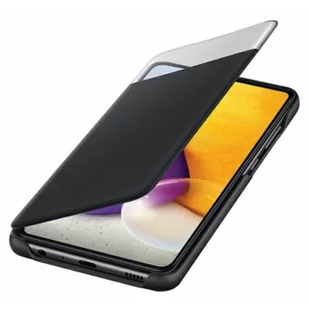 Samsung Etui S View Wallet Cover do Galaxy A72 Czarny EF-EA725PBEGEE - Etui i futerały do telefonów - miniaturka - grafika 1