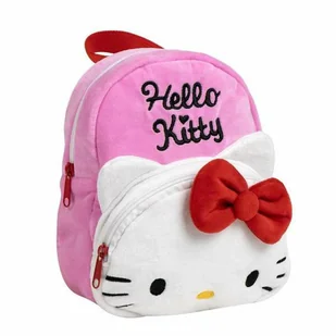 Plecak dziecięcy Hello Kitty Różowy 18 x 22 x 4 cm - Plecaki szkolne i tornistry - miniaturka - grafika 1