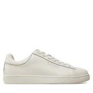 Sneakersy męskie - Sneakersy Guess Nola FMTNOL ELE12 Biały - miniaturka - grafika 1