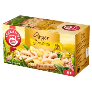 Teekanne Ginger Extra Strong 20 kopert TEEK.GIN.EXT.ST.EX20 - Herbata - miniaturka - grafika 1