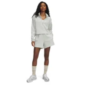 Spodenki damskie - Damskie spodenki treningowe Under Armour UA Meridian Rib Short - zielone - miniaturka - grafika 1