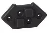 Inne akcesoria muzyczne - Adam Hall 4939 - Plastikowa nóżka do układania w stos do montażu krawędziowego 4939 - miniaturka - grafika 1