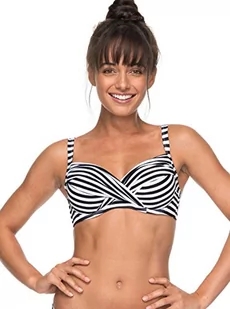 Roxy damskie PRT RO go WR BR J wbb3 oddzielne Top, biały, m ERJX303654 - Stroje kąpielowe - miniaturka - grafika 1