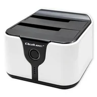 Stacje dokujące i replikatory portów - Stacja dokująca QOLTEC 50309 USB Typu B, Aktywna 50309 - miniaturka - grafika 1