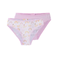 Majtki dla dzieci - Dziecięce Majtki MARTES ESSENTIALS NELLY KDG 2PACK M000274794 – Różowy - miniaturka - grafika 1