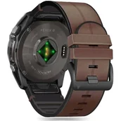 Ładowarki samochodowe - Pasek TECH-PROTECT Silicone PU do Garmin Fenix 5X/5X Plus/6X/6X Pro/7X/8 (51 mm) Brązowy - miniaturka - grafika 1