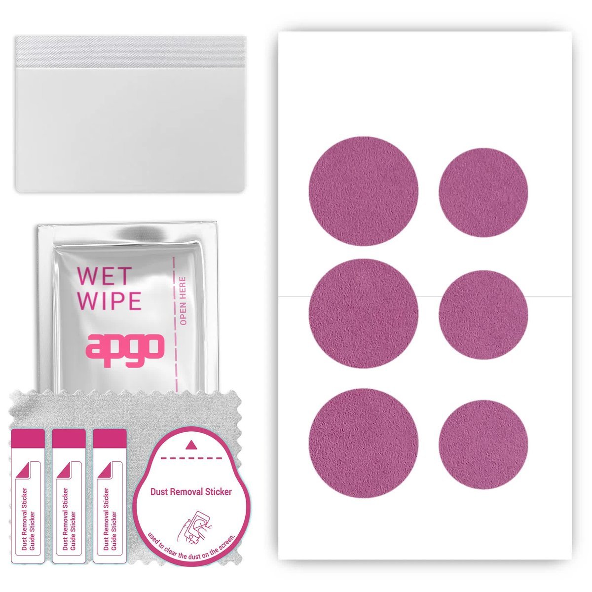 Folia naklejka skórka strukturalna na TYŁ Zamsz do Apple AirTag - Zamsz Fioletowy - apgo SKINS