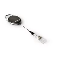 Identyfikatory - Mechanizm ściągający do identyfikatora DURABLE Style czarny 895801 1szt. - miniaturka - grafika 1