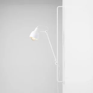 Aldex Kinkiet Dron biały na wysięgniku 997C - 997C - Lampy ścienne - miniaturka - grafika 1