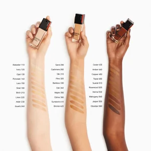 Shiseido Synchro Skin Radiant Lifting Foundation rozświetlający podkład liftingujący rozjaśniający podkład liftingujący SPF 30 odcień 350 Maple 30 ml - Podkłady do twarzy - miniaturka - grafika 5