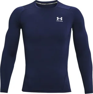 Under Armour Under Armour Heatgear Armour Long Sleeve 1361524-410 Granatowe M - Koszulki męskie - miniaturka - grafika 1