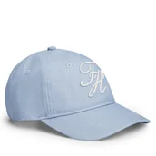 Czapki damskie - Czapka z daszkiem Tommy Hilfiger Logo Embroidery Baseball Cap AW0AW18338 Niebieski - miniaturka - grafika 1