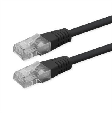 Roline Kabel krosowy ROLINE UTP, kategoria 6 klasa E, PoE, czarny, 3 m