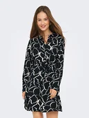 Sukienki - ONLY Sukienka w kolorze czarno-białym - miniaturka - grafika 1