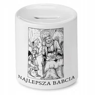 Skarbonki - Skarbonka Dla Karoliny na Urodziny na Prezent z Nadrukiem ze Zdjęciem + Opakowanie na prezent (wzór 04) - miniaturka - grafika 1