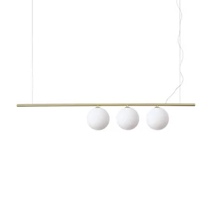 Lampa wisząca PERLINE SP3 OTTONE 282114 - Ideal Lux - Lampy sufitowe - miniaturka - grafika 1