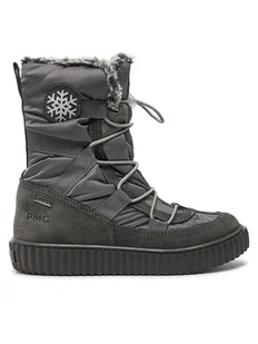 Primigi Śniegowce 6938111 S GORE-TEX Szary - Buty dla dziewczynek - miniaturka - grafika 1