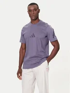 Koszulki męskie - adidas T-Shirt Z.N.E. JW4740 Fioletowy Regular Fit - miniaturka - grafika 1