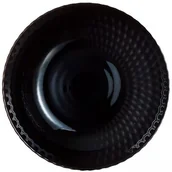Talerze - Talerz głęboki Pampille 20 cm czarny LUMINARC - miniaturka - grafika 1