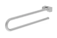 Akcesoria dla osób starszych i niepełnosprawnych - Sanela Poręcze - Uchwyt o długości 80 cm, składany, biały SLZM 16W - miniaturka - grafika 1
