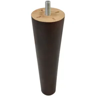 Zawiasy, okucia i inne akcesoria - Noga meblowa drewniana 150/50-25 mm stożek wenge - miniaturka - grafika 1