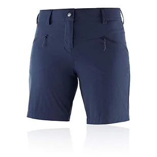 Szorty damskie Salomon, Wayfarer Lt Short, poliamid/elastan, niebieskie (nocne niebo), 16 UK (DE:42) - Spodenki damskie - miniaturka - grafika 1