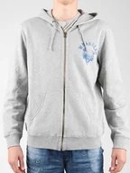 Bluzy męskie - Bluza z kapturem Wrangler Hoodie Zip Sweat W6497JE37 - miniaturka - grafika 1