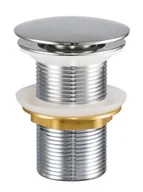 Umywalki - Elior Srebrny uniwersalny korek do umywalki klik-klak D3-R26 - miniaturka - grafika 1