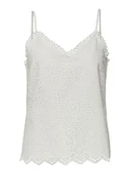 Koszulki i topy damskie - YAS Damski top Yasholi Singlet S. Noos, Star White, XL - miniaturka - grafika 1