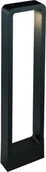 Lampy ogrodowe - Nowodvorski Lampa zewnętrzna stojąca THIKA LED 9118 czarny - miniaturka - grafika 1