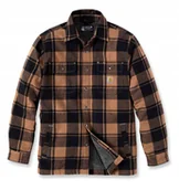 Koszule męskie - Koszula Wierzchnia Carhartt Heavyweight Flannel Sherpa - miniaturka - grafika 1